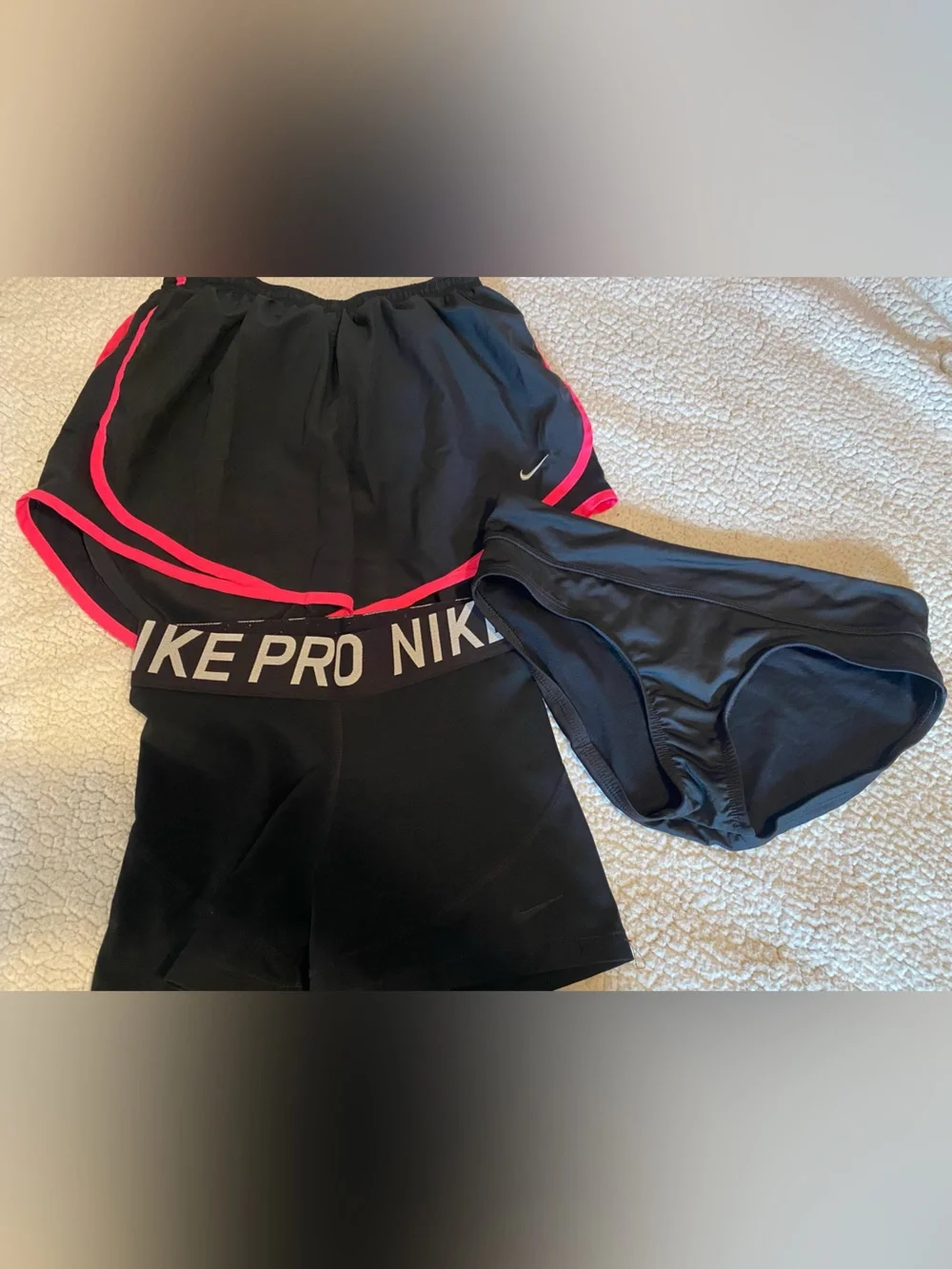 Nike womens shorts spandex and swim bottoms